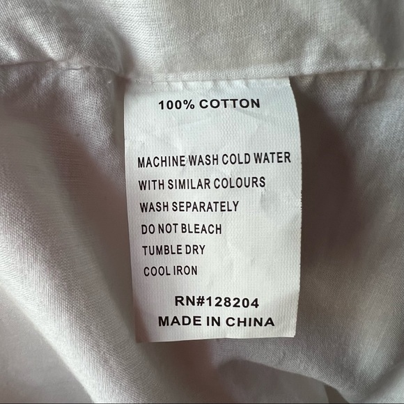 Flowy White Skirt by Romy - Picture 7 of 9